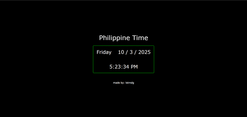 Digital Clock