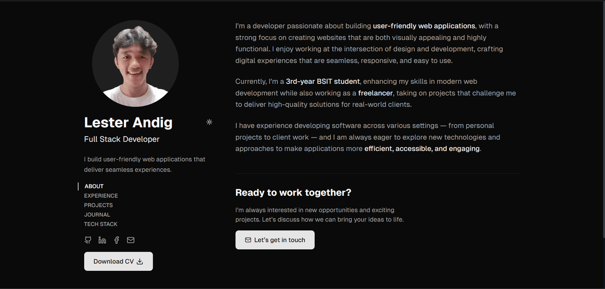 Personal Portfolio